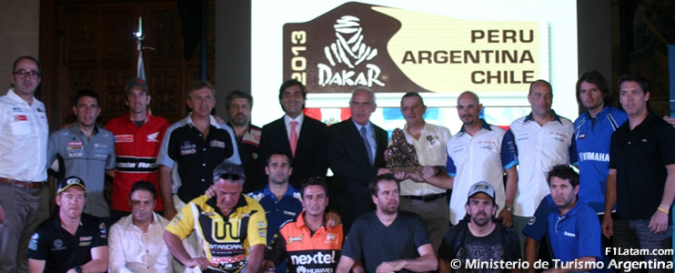 Se lanzó oficialmente el Rally Dakar Perú, Argentina y Chile 2013  
