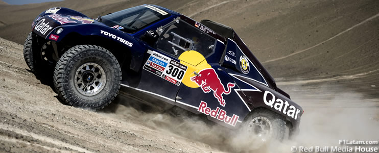 Cara y cruz para Al-Attiyah y Sainz  -  Rally Dakar 2013 - Resumen Día 6
