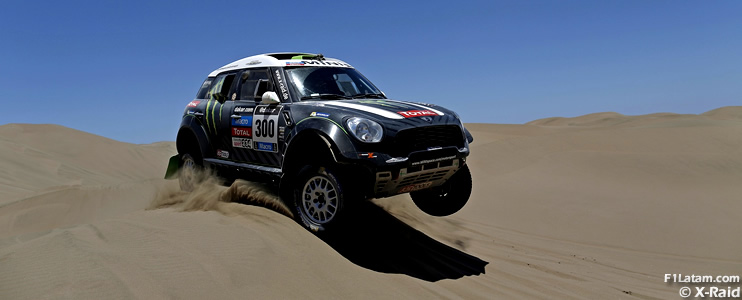 Al-Attiyah abre el camino y Peterhansel se lleva la etapa - Rally Dakar 2014 - Día 9 