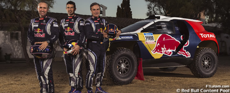 Peterhansel, Despres y Sainz comandarán el regreso de Peugeot al Rally Dakar tras 25 años
 