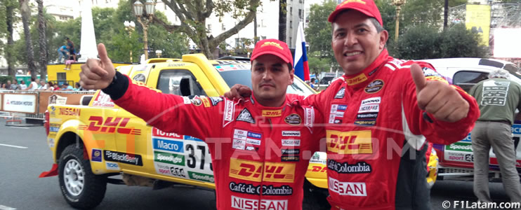 Inicia la aventura para el equipo Café de Colombia - Nissan en el Rally Dakar 2015

