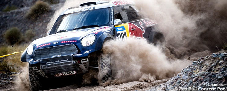 Nasser Al-Attiyah no cede y continúa al mando - Etapa 4 - Rally Dakar 2015  
