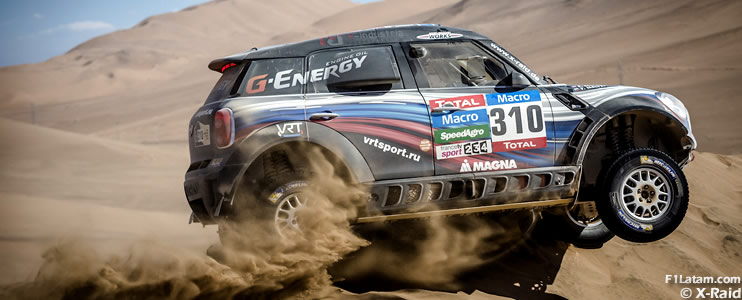 Vasilyev fue el más veloz y Al-Attiyah sigue adelante - Etapa 5 - Rally Dakar 2015 
