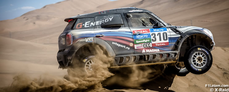 Vasilyev fue el más veloz y Al-Attiyah sigue adelante - Etapa 5 - Rally Dakar 2015 
 