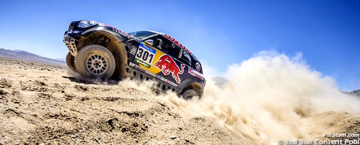 Nasser Al-Attiyah obtiene su tercera victoria y sigue alejándose - Etapa 6 - Rally Dakar 2015