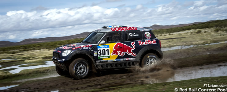 Nasser Al-Attiyah y MINI siguen con paso firme rumbo a la victoria -  Etapa 11 - Rally Dakar 2015
 