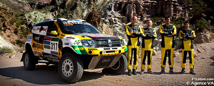 Se presenta el Renault Duster Dakar Team que competirá en el Rally Dakar Argentina-Bolivia 2016