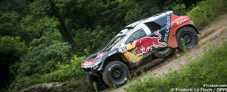 Sébastien Loeb no afloja y logra de nuevo el triunfo - Rally Dakar - Etapa 3
 