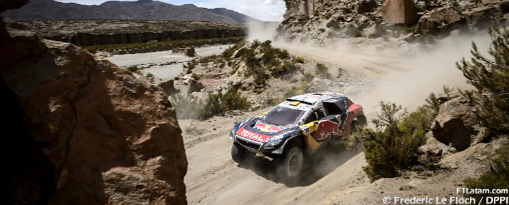 Stéphane Peterhansel deja de nuevo a Peugeot adelante - Rally Dakar - Etapa 4
