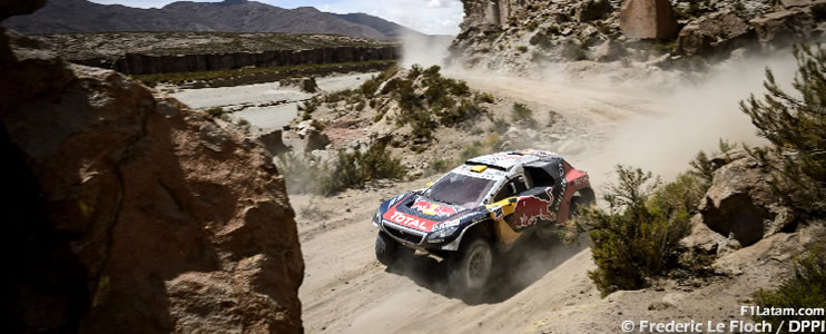 Stéphane Peterhansel deja de nuevo a Peugeot adelante - Rally Dakar - Etapa 4
 