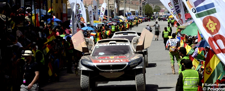 Loeb y Peugeot llegan a Bolivia con otra victoria - Rally Dakar - Etapa 5
 