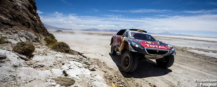 Peterhansel aprovecha los inconvenientes de Loeb - Rally Dakar - Etapa 6