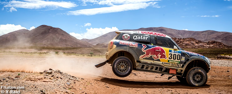 Nasser Al-Attiyah logra la primera victoria para Mini - Rally Dakar - Etapa 8
