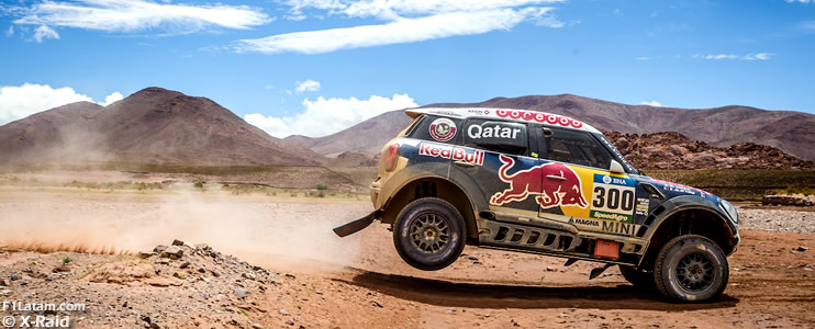 Nasser Al-Attiyah logra la primera victoria para Mini - Rally Dakar - Etapa 8
 