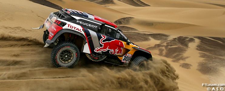 Cyril Despres lidera el ataque de Peugeot - Rally Dakar 2018 - Día 2 