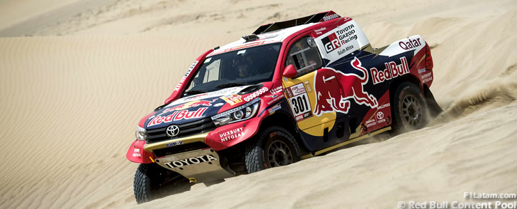 Al-Attiyah ganó la etapa y recuperó tiempo importante - Rally Dakar 2018 - Día 3