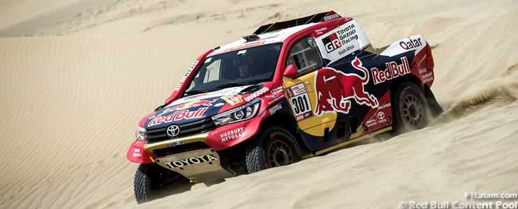 Al-Attiyah ganó la etapa y recuperó tiempo importante - Rally Dakar 2018 - Día 3 