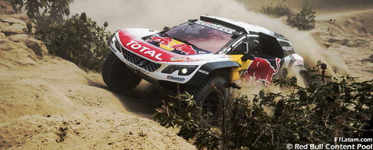 Sébastien Loeb comandó el fuerte ataque de Peugeot - Rally Dakar 2018 - Día 4