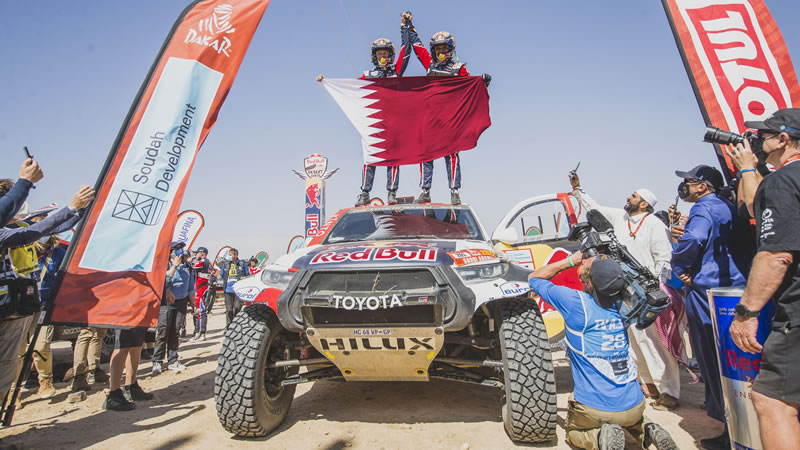Nasser Al-Attiyah se impone por cuarta ocasión en el Rally Dakar