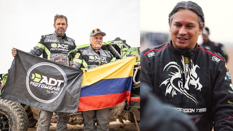 Los colombianos Moreno, Vélez y Marmolejo finalizaron con éxito el Rally Dakar 2023