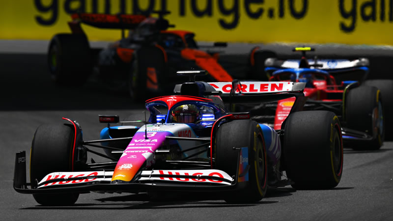 Parrilla de salida del Gran Premio de Miami  2024 tras penalización para Ricciardo