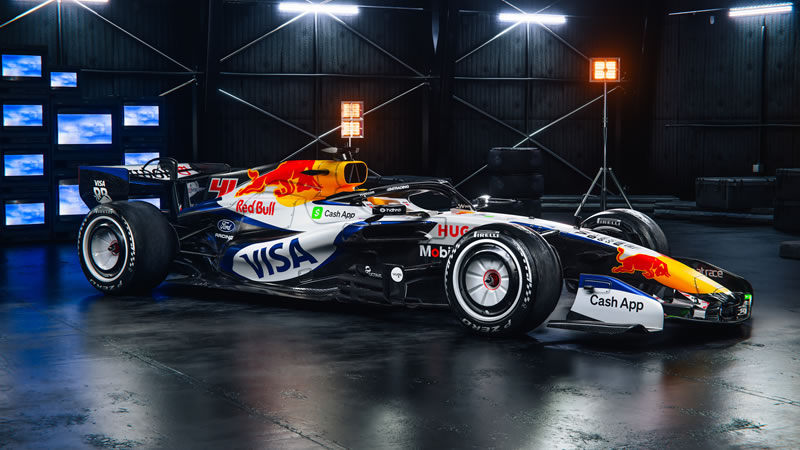 Racing Bulls devela en Detroit su nueva librea para el VCARB 2026