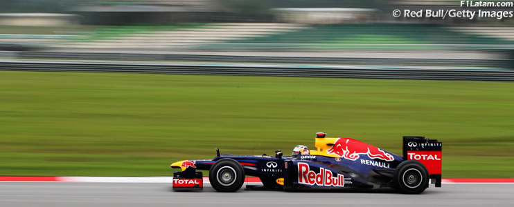 Vettel: "McLaren es el rival a vencer" -Reporte Clasificación - GP de Malasia - Red Bull