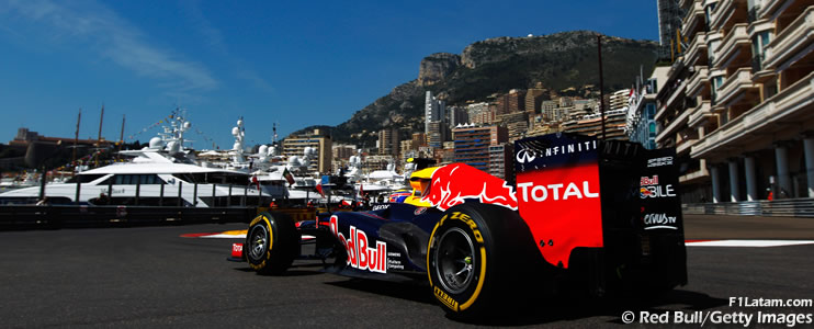 Webber en la pole position y Vettel parte noveno - Reporte Clasificación - GP de Mónaco - Red Bull 