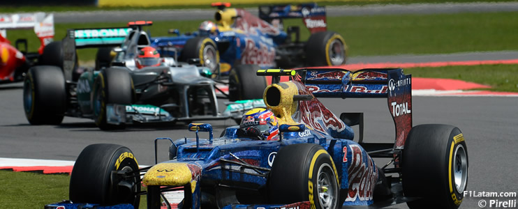 Listado de los neumáticos utilizados y estrategias de los pilotos en el GP de Gran Bretaña 