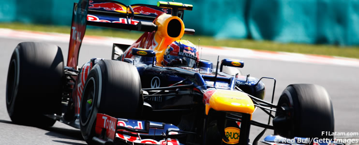Mark Webber por delante de Lewis Hamilton - Reporte Pruebas Libres 3 - GP de Hungría 