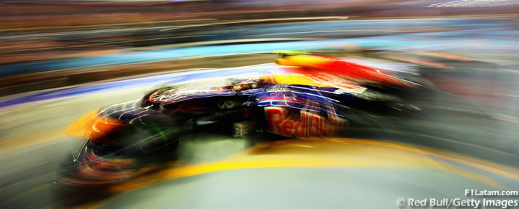 Optimismo por parte de Vettel y  Webber - Reporte Viernes - GP de Singapur - Red Bull 