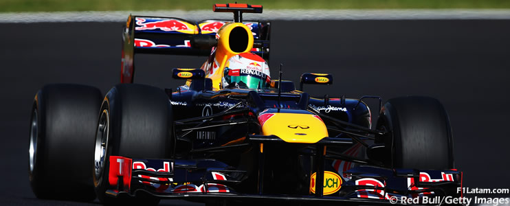Vettel y Webber dejan a Red Bull adelante - Reporte Pruebas Libres 3 - GP de Japón 
