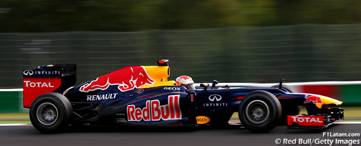 Resultado perfecto para Vettel y Webber - Reporte Clasificación - GP de Japón - Red Bull 