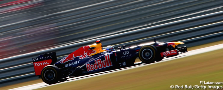 Vettel y Webber dejan a Red Bull adelante - Reporte Pruebas Libres 2 - GP de Corea 