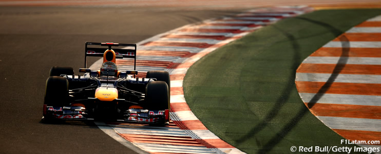Sebastian Vettel lideró los últimos entrenamientos - Reporte Pruebas Libres 3 - GP de India 