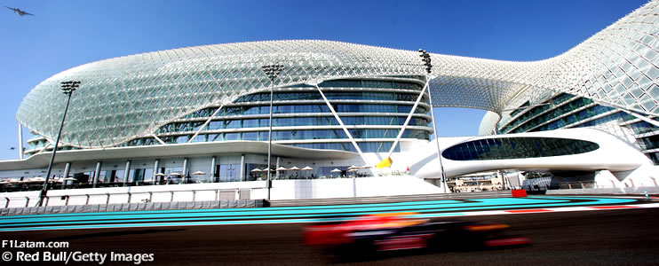 Posiciones grilla de partida del GP de Abu Dhabi tras la exclusión de Sebastian Vettel
 