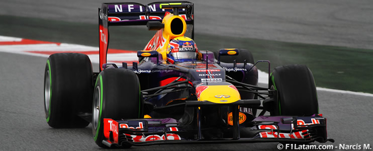 El australiano Mark Webber al comando de las pruebas - Test en Barcelona - Día 5
