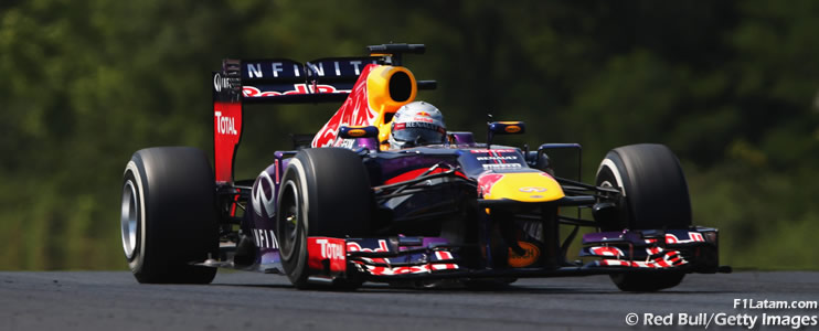 Suerte diferente para Vettel y Webber - Reporte Clasificación - GP de Hungría - Red Bull 