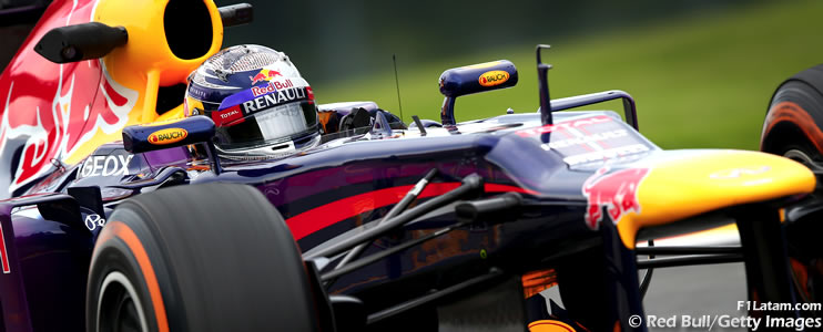 Vettel y Webber envían señal de alerta a sus rivales - Reporte Pruebas Libres 2 - GP de Bélgica 