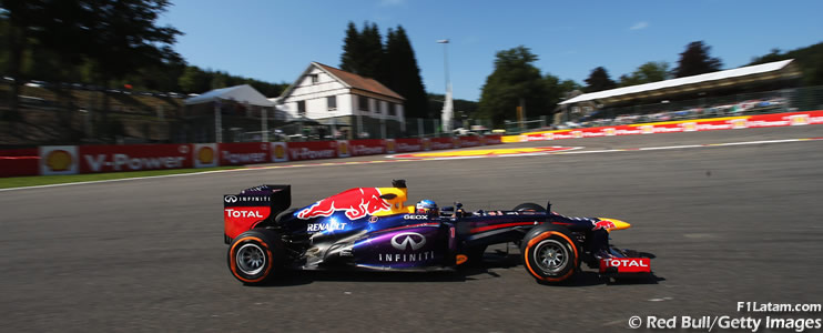 El alemán Sebastian Vettel continúa al comando - Reporte Pruebas Libres 3 - GP de Bélgica 