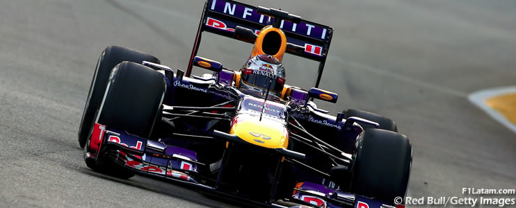 Sebastian Vettel y Red Bull vuelan en el Marina Bay Circuit - Reporte Pruebas Libres 2 - GP de Singapur 