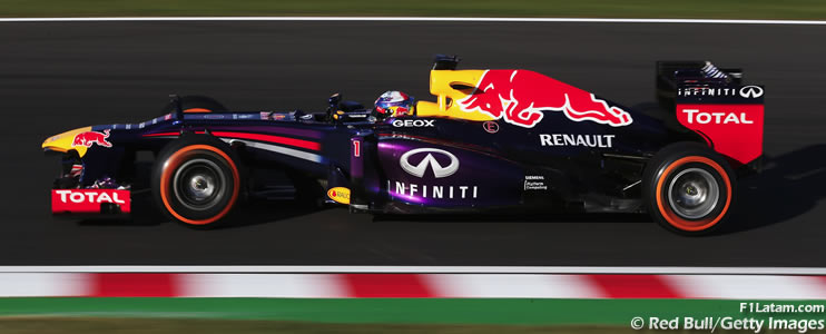Vettel y Webber al comando de los entrenamientos - Reporte Pruebas Libres 2 - GP de Japón 