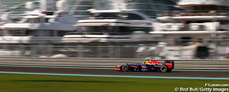 Vettel y Webber continúan dominando los entrenamientos - Reporte Pruebas Libres 3 - GP de Abu Dhabi 