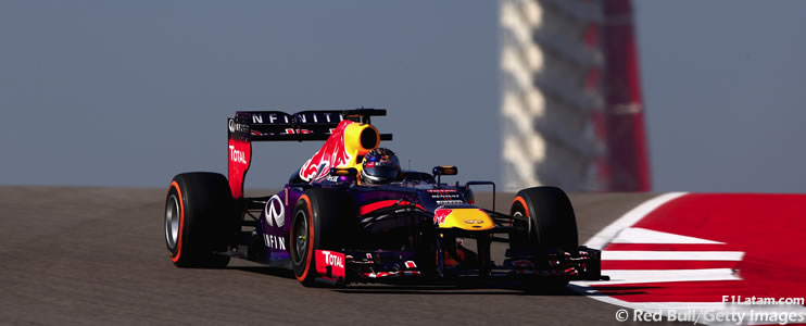 Vettel y Webber dejan a Red Bull adelante - Reporte Pruebas Libres 2 - GP de Estados Unidos 