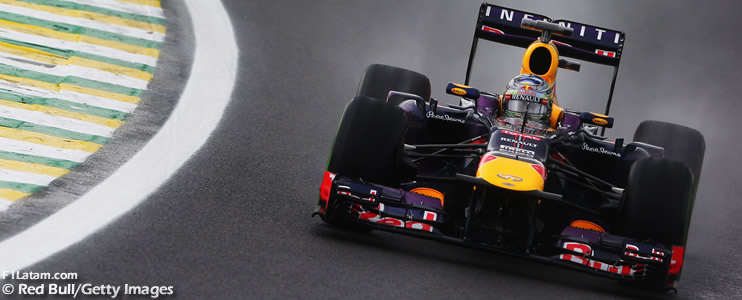 Vettel se impone con autoridad en la última sesión del año - 
Reporte Clasificación - GP de Brasil - Red Bull 