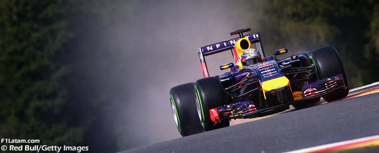 Vettel se recupera y escolta a los Mercedes - Reporte Clasificación - GP de Bélgica - Red Bull 