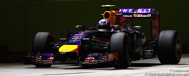 Ricciardo y Vettel esperan atacar y presionar a los Mercedes - Reporte Clasificación - GP de Singapur - Red Bull