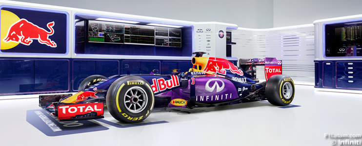 Tras el camuflaje de pretemporada, Red Bull Racing revela la nueva imagen del RB11
