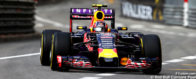 Optimismo de Ricciardo y Kvyat tras las prácticas - Reporte Jueves - GP de Mónaco - Red Bull