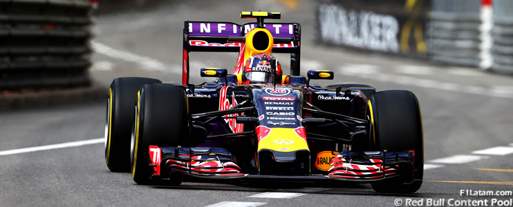 Optimismo de Ricciardo y Kvyat tras las prácticas - Reporte Jueves - GP de Mónaco - Red Bull 